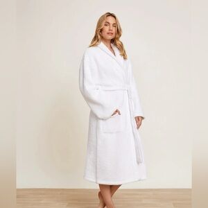 Barefoot Dreams Cozy Chic Robe in White NWT